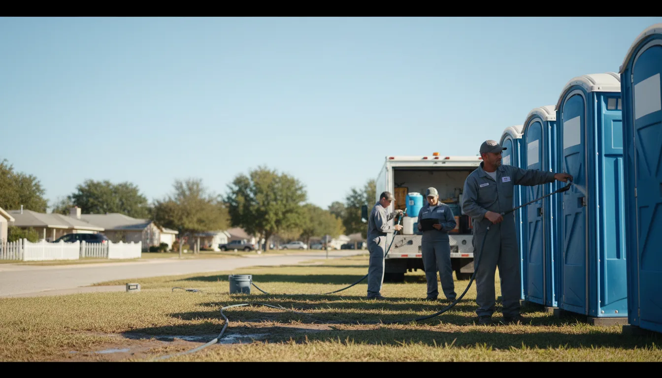 Long-Term Portable Toilet Rental in Mason, OH near me
